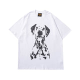 We11done T Shirt Summer Printed Loose Casual Spot Men's and Women's Short Sleeve Pure Color Cotton