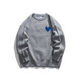 Man Fall Winter Outfis Autumn and Winter round Neck Sweater Men's Loose Couple Casual Knitted Sweater