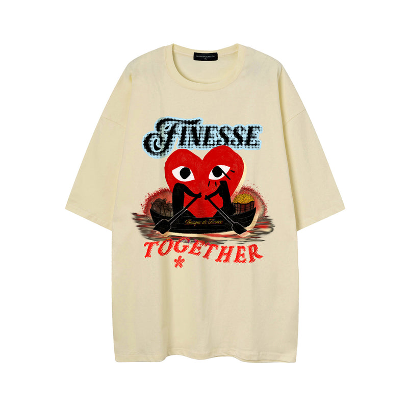 Man Tees Fashion Brand Summer Short-Sleeved T-shirt
