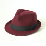 Walter White Hats Autumn and Winter British Men Top Hat Woolen Hat