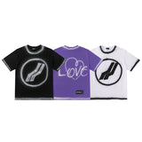 We11done T Shirt Summer Loose Men's and Women's round Neck Short Sleeve Cotton