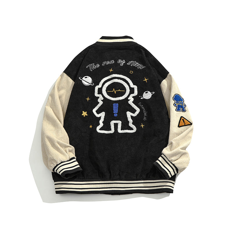 Letterman Jacket Outfit Senior Jackets Varsity Baseball Coat Men's Jacket Men's Couple Casual Jacket