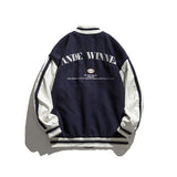 Letterman Jacket Outfit Senior Jackets Varsity Baseball Coat Autumn Ball Uniform Coat Men's Jacket