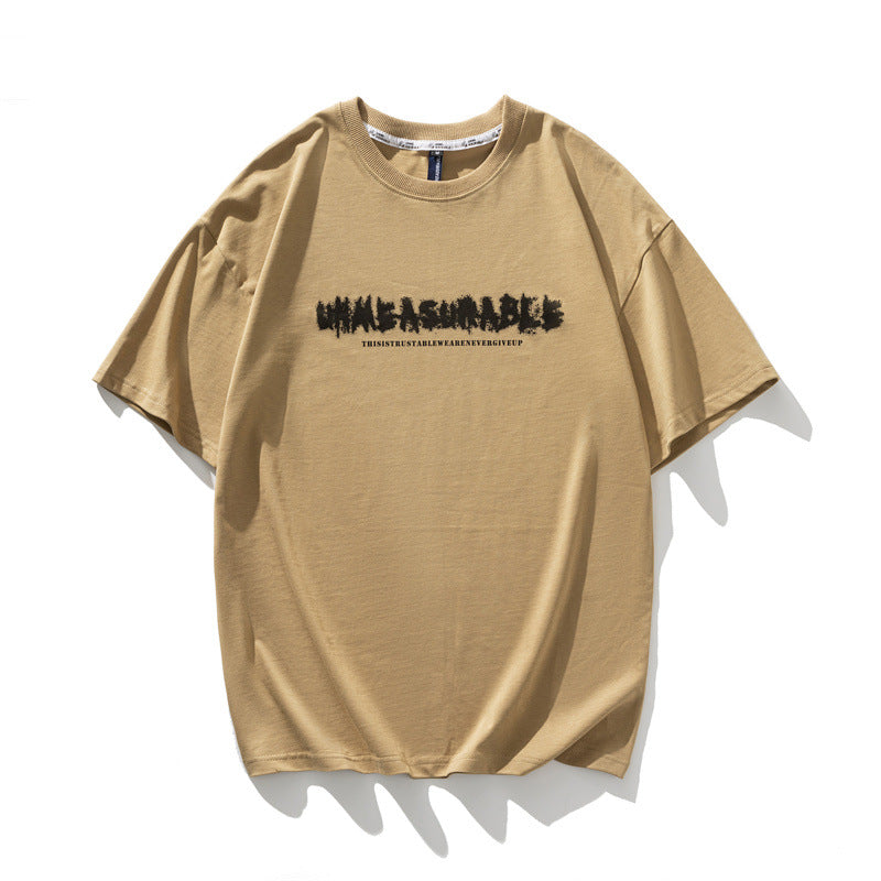 Man Summer T Shirt Letter Print