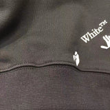 Off White Long Sleeve Round Neck Sweater Letter Crew Neck Pullover Sweatshirt