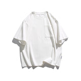 Men T Shitrs Simple Solid Color Casual T-shirt