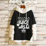 Juice WRLD in Loving Memory Hoodie Rapper Juice WRLD Fashion Fake Two Pieces Spring and Autumn