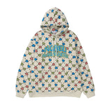 Man Fall Winter Outfis Hooded Thick Sweatshirt Men's Fashion Brand Loose Coat