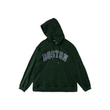 Slogan Graphic Hoodie Pullover Letter Print Cityboy Hooded Sweater