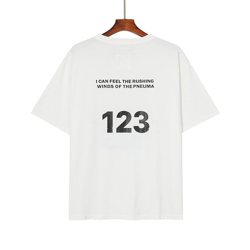 Rrr123 T-Shirt Jerry Same Joint Name Fog Loose-Fitting Casual T-shirt