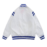 Letterman Jacket Outfit Senior Jackets Varsity Baseball Coat Embroidered Jacket Coat Men's Loose Lapel Sports Baseball Uniform