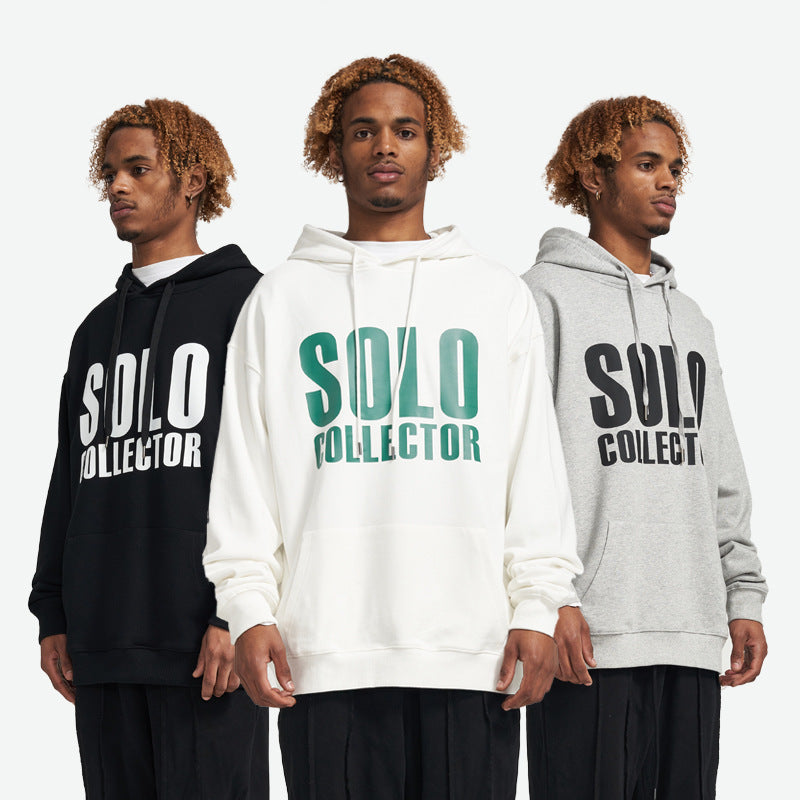 Slogan Graphic Hoodie