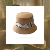 Straw Hat Sunscreen Fisherman Hat