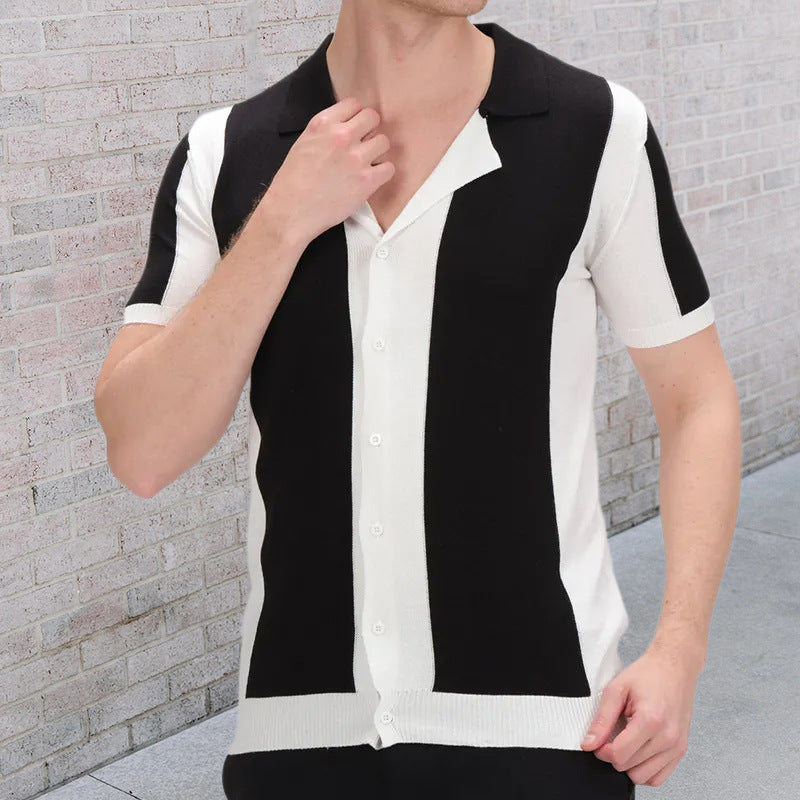 Polo Shirt Men's Summer Sweater