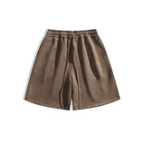 Men Shorts Suede Loose Casual