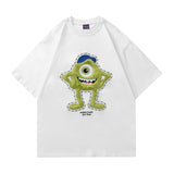 Man Tees Men's Clothing Fashion Brand Short Sleeve T-shirt Loose Casual