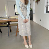 Nude Pumps Block Heel Leather Shoes