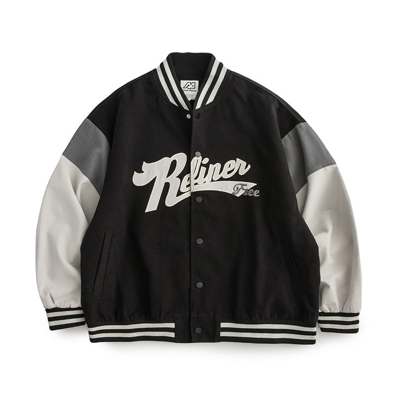Letterman Jacket Outfit Senior Jackets Varsity Baseball Coat Embroidered Baseball Casual Top