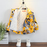 Toddler Boys Jackets Children's Ultraman Spider-Man Jacket