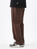 Men Suit Pants Waffle Pants Loose Drooping Casual plus Size