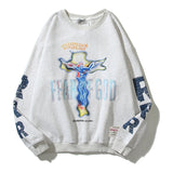 Kanye West Sunday Service Sweatshirt Autumn And Winter Leisure Loose Sweater Pullover