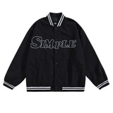 Letterman Jacket Outfit Senior Jackets Varsity Baseball Coat Top Men's Baseball Uniforms Vintage Coat