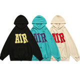 Slogan Graphic Hoodie Letter Embroidered Hoodie