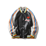 Letterman Jacket Outfit Senior Jackets Varsity Baseball Coat Spring and Autumn Tide Baseball Uniform Student Jacket Men's Jacket