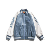 Letterman Jacket Outfit Senior Jackets Varsity Baseball Coat Men's Casual Baseball Uniform