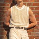 Rave Outfits Mens Vest Base Clothing Mesh