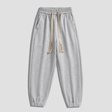 Men Sweatpants Men's Pants Winter Loose Sweatpants Sports Pants Autumn and Winter