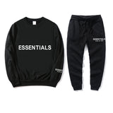 Fear Of God Fog Sweatshirt Essentials Set Chest Logo Couple Garden Collar Sweater Fog Sweatshirt