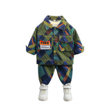 Toddler Boys Jackets Boys Denim Suit Spring and Autumn Baby Boys