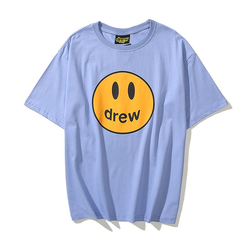 Justin Bieber Drew House Men Women Cotton Top T Shirt Summer Style Casual Fashionable TShirts