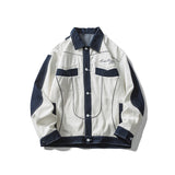 Letterman Jacket Outfit Senior Jackets Varsity Baseball Coat Men's Autumn Top