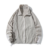 Varsity Jacket Summer Stand Collar Coat