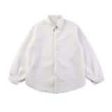 Transparent Shirt for Men Hollow out Oversize Long Sleeve Sun Protection Shirt Loose Shirt