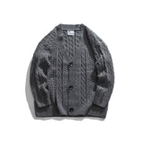 Man Fall Winter Outfis Autumn and Winter Vintage Men's Sweater Cardigan Men's Casual Sweater Coat
