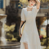 Women's cottagecore Dress Girly Temperamental Small Skirt Women's Summer Dress