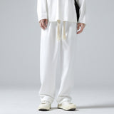 Men Sweatpants Loose Wide-Leg Pants for Teenagers and Students