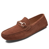 Loafers for Men Spring/Summer Fashion Men's Slip-on Gommino Men's Shoes Slip-on British Casual Lazybones' Shoes