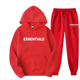 Fear Of God Fog Essentials Set Sweater Men and Women Double Line High Street Fashion Brand Fall Winter Coat