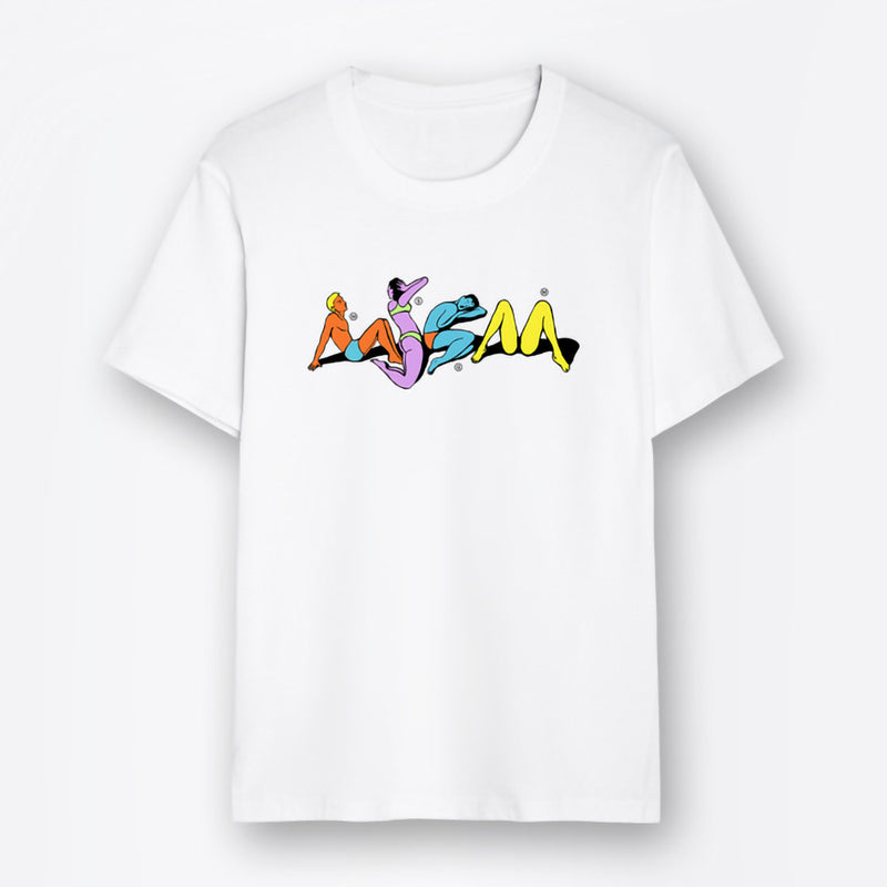 Msgn T Shirt Loose Men's and Women's Short Sleeve