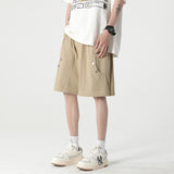 Men Shorts Ice Silk Shorts Men Sports Pants Trendy Loose