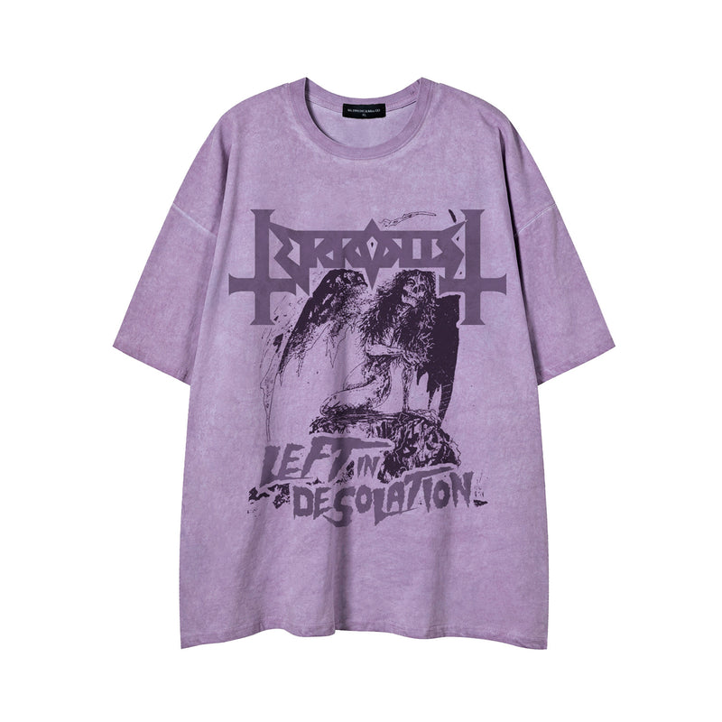 Man Tees Fashion Brand Summer Short-Sleeved T-shirt
