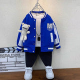 Toddler Boys Jackets Boys' Jacket Baseball Uniform Autumn Clothing