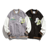 Letterman Jacket Outfit Senior Jackets Varsity Baseball CoA Autumn Casual Coat Top