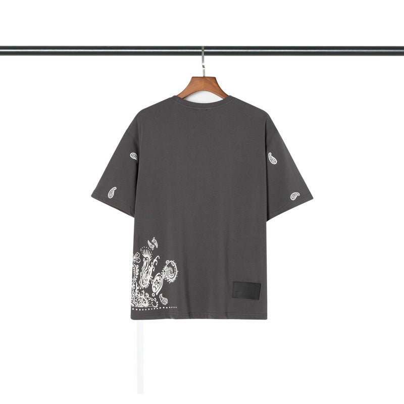 We11done T Shirt Printed Loose Casual Men and Women