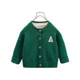 Toddler Boys Jackets Boys' Sweater Cardigan Children's Spring and Autumn Clothing Knitwear