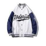 Letterman Jacket Outfit Senior Jackets Varsity Baseball Coat Spring and Autumn Jacket Men's Loose Large Size Jacket Baseball Uniform Men